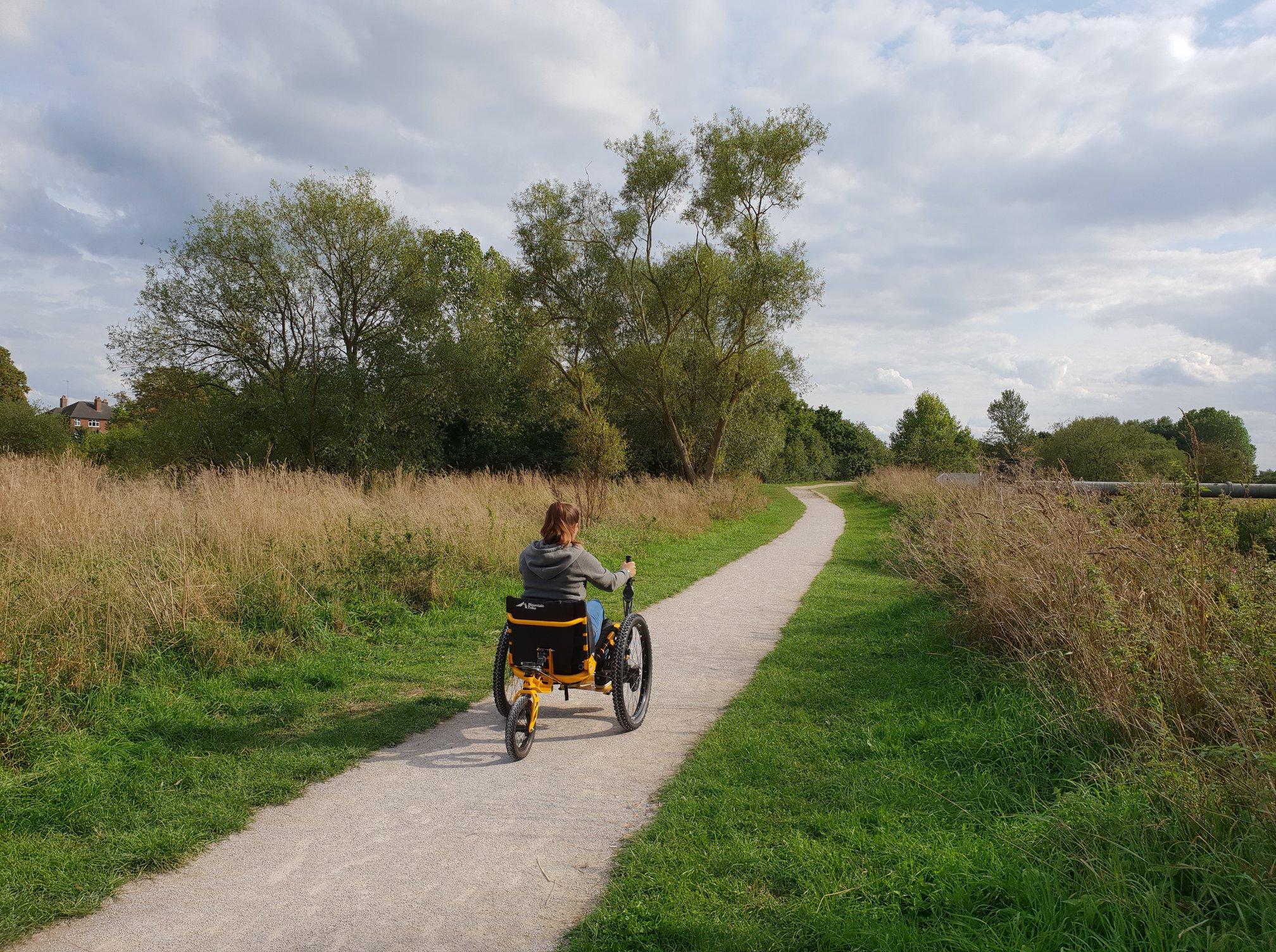 Mountain Trike all terrain wheelchair