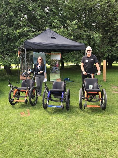 Mountain Trike at Clumber Park National Trust Accessible Day