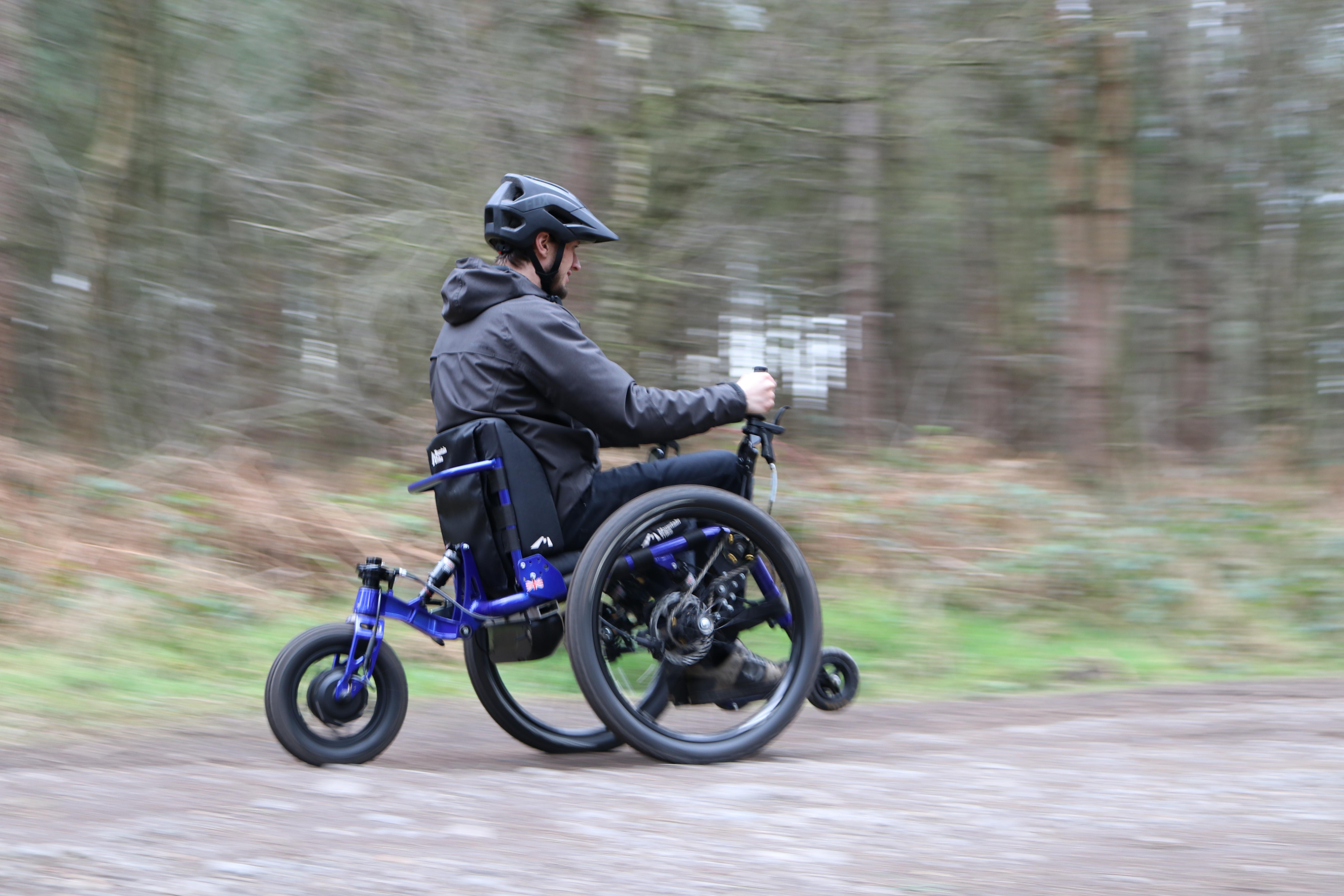 eTrike - power assist Mountain Trike wheelchair
