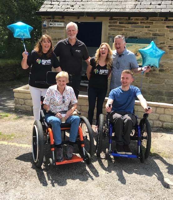 Trans Pennine Trail opening of new changing room facilities