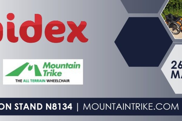 Mountain Trike company heading to Naidex 2019 with an exciting new product reveal